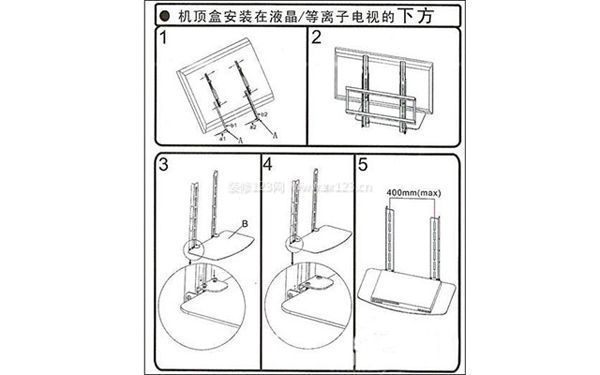 電視機掛架安裝步驟